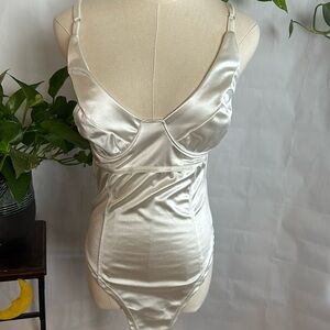 Satin bodysuit
